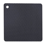 tapis silicone nid d'abeille rond carré antidérapant bleu rose gris vert moderne cuisine