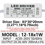 transformateur alimentation led 250ma 300ma 12v 24v 36v isolation stable électronique blanc connecteurs