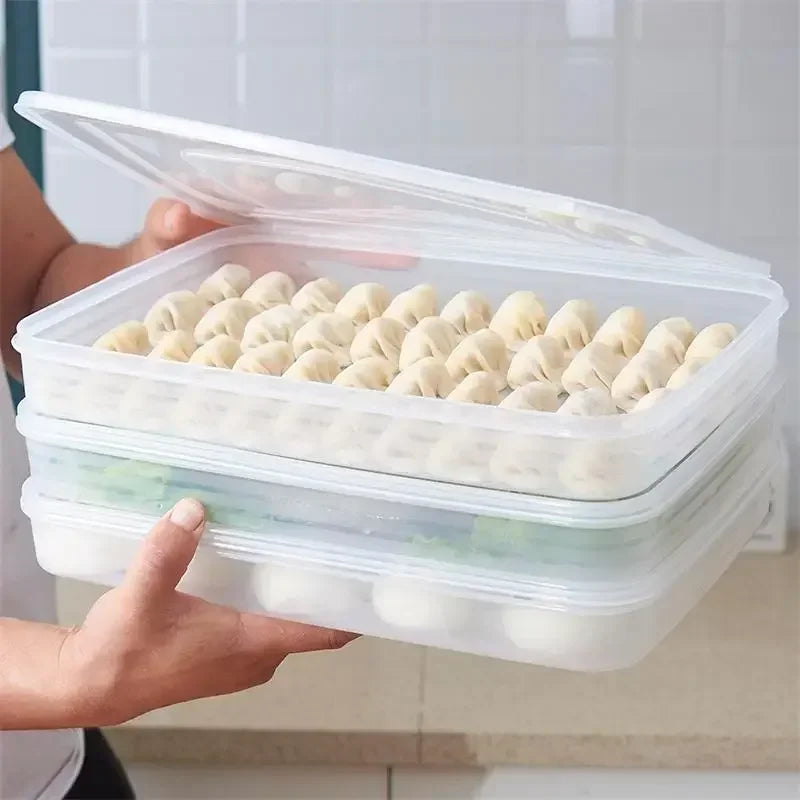 boîtes conservation alimentaire transparentes modernes passe congélateur plastique pratique rangement cuisine