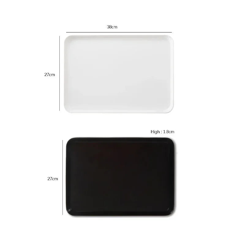 assiettes plats modernes blanc noir cuisine rangement fruits desserts petit déjeuner