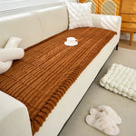 coussin canapé polyestère doux rayures beige gris moderne confortable machine lavable multiple tailles