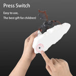 lampe led 3d imprimée dragon feu noir orange moderne veilleuse rechargeable usb magma
