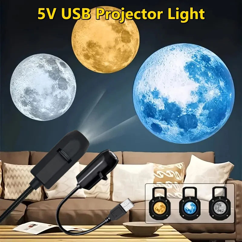 projecteur lumineux usb noir moderne clips câble led veilleuse chambre fenêtre decoration murale