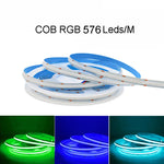 ruban led flexible rgb cct 840 leds 5m blanc bleu rouge vert moderne