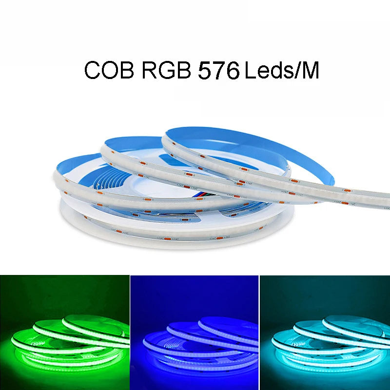 ruban led flexible rgb cct 840 leds 5m blanc bleu rouge vert moderne