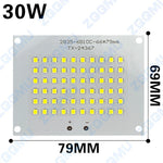 plaque led smd 2835 aluminium gris mat projecteur haute puissance éclairage intérieur extérieur
