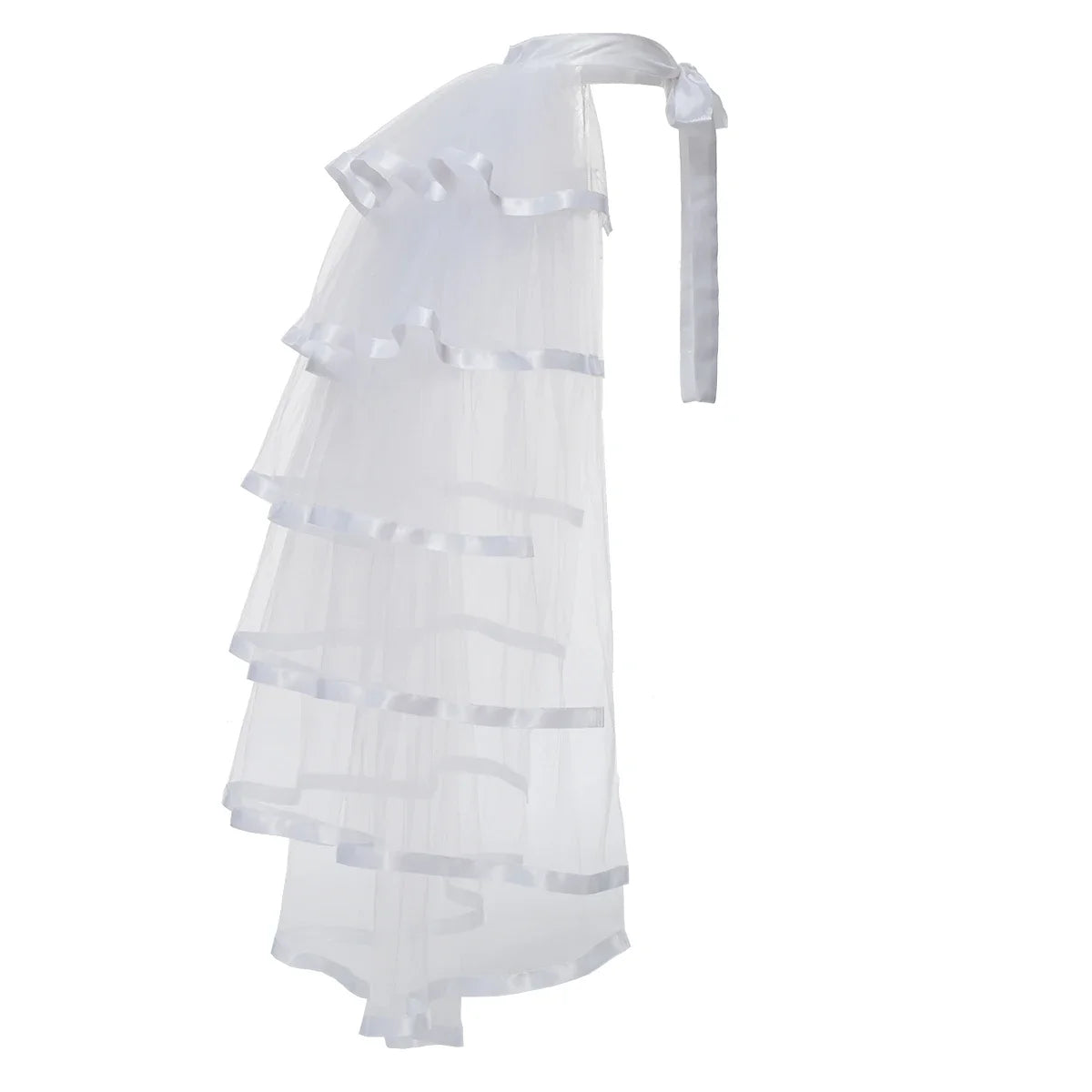 jupe tulle rouge blanche noire marron transparente rubans vintage mousseline cocktail femme