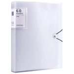 classeur pochettes porte documents plastique poignée étiquette dossiers a4