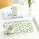 Napperon rectangulaire 40x30 cm vert