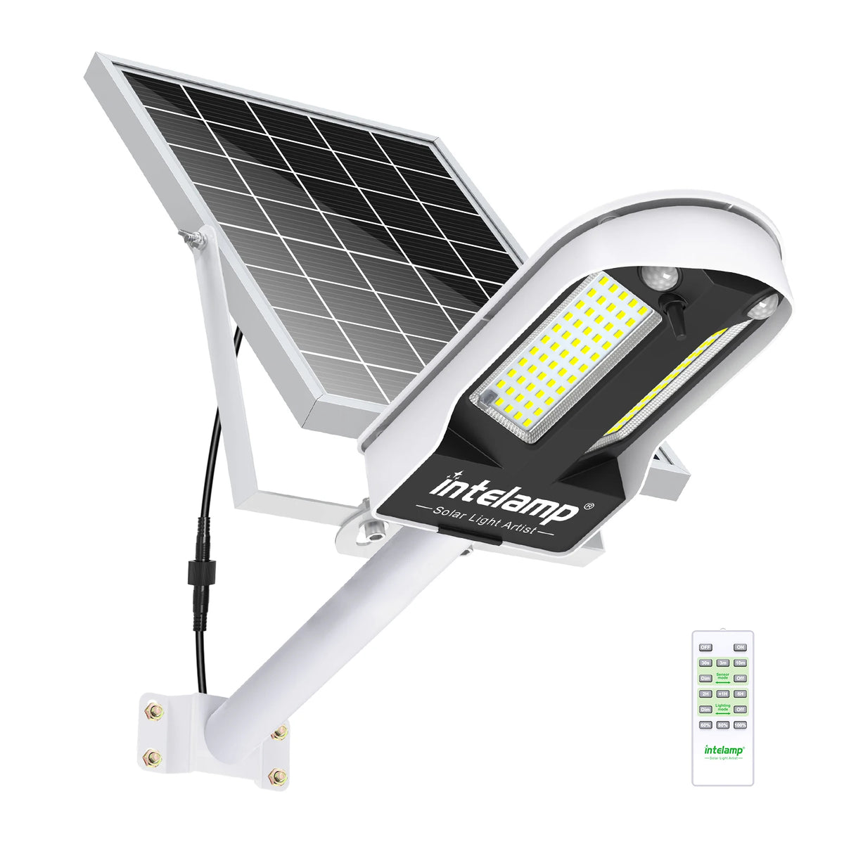 lampe solaire extérieure détecteur mouvement ip65 led blanc moderne fixation murale