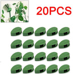 pinces plantes adhésives vertes feuilles imprimées modernes support mur invisible 10 20 50 pièces