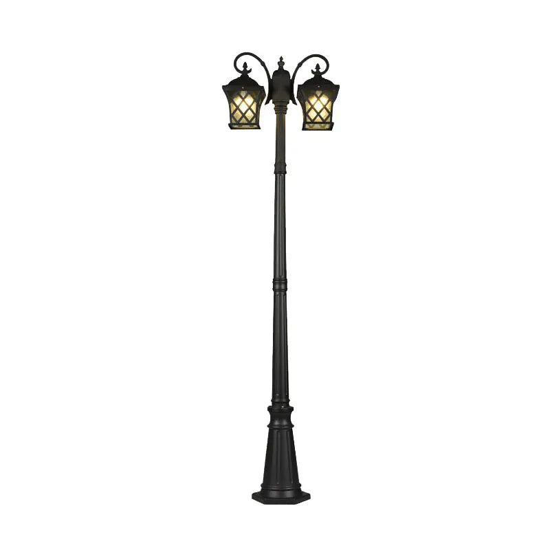 Lampe Cour Extérieure Aluminium Européen Anti Rustine Étanche Industrielle Gain Place Sécurité Écologique LED