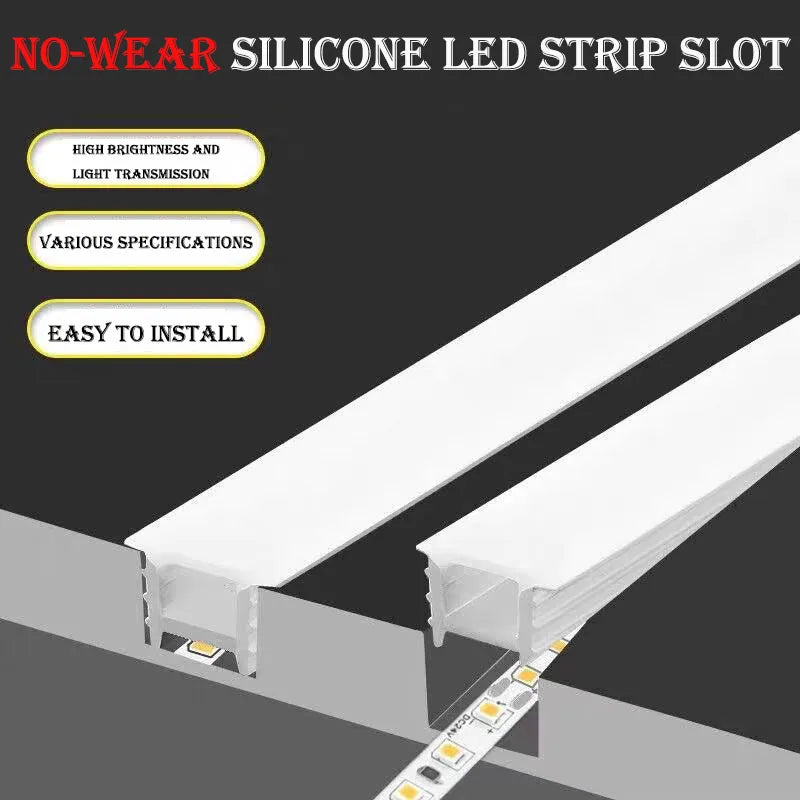 couverture silicone ruban led blanc moderne adhésif doux contemporain 1000cm 100cm 200cm