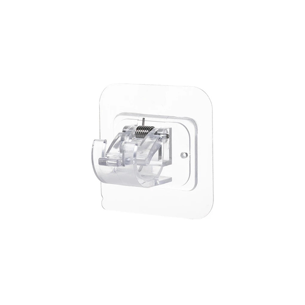 pinces rideaux adhésives transparentes modernes sans clous 1pc 2pcs fenêtres