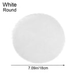 tapis peluche douce moderne rose blanc 11cm 18cm 18.5cm 8cm accessoire poupée maison jouet