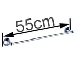 porte serviettes mural or chrome lisse brillant classique vis fixé serviette blanche