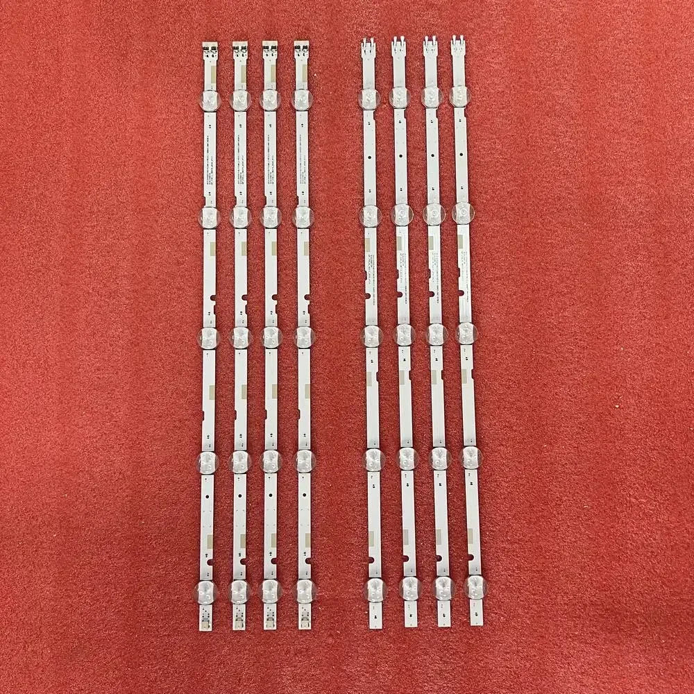 bande lumineuse led blanc moderne clips télévision rétro éclairage fixations inclusées