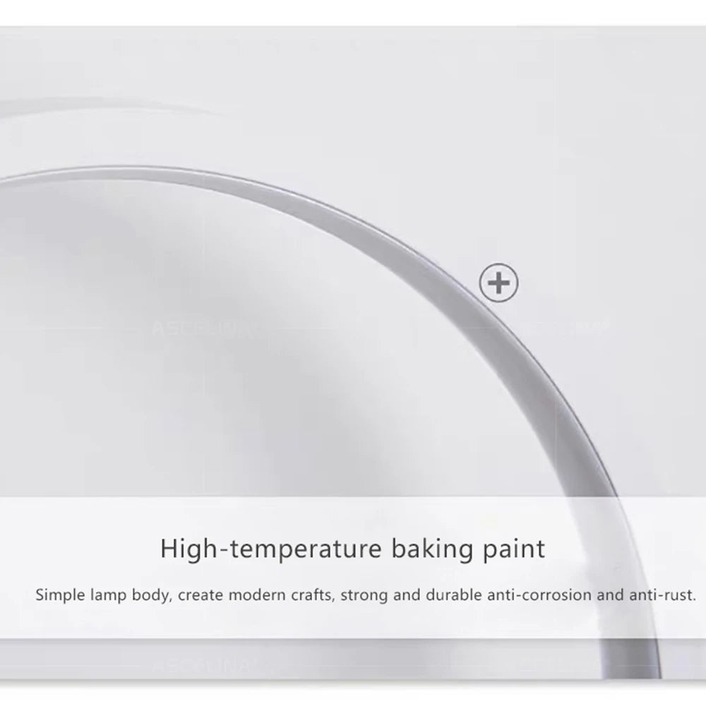lampes murales modernes rondes carrées métal blanc noir minimaliste