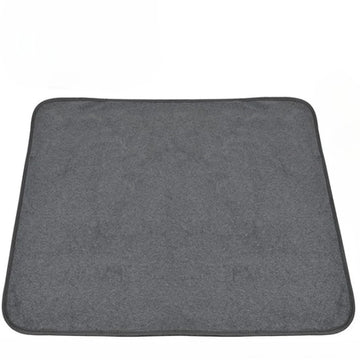 tapis absorbant chiens gris doux confortable lavable réutilisable imperméable antidérapant 45x60cm 50x70cm 70x100cm 90x120cm