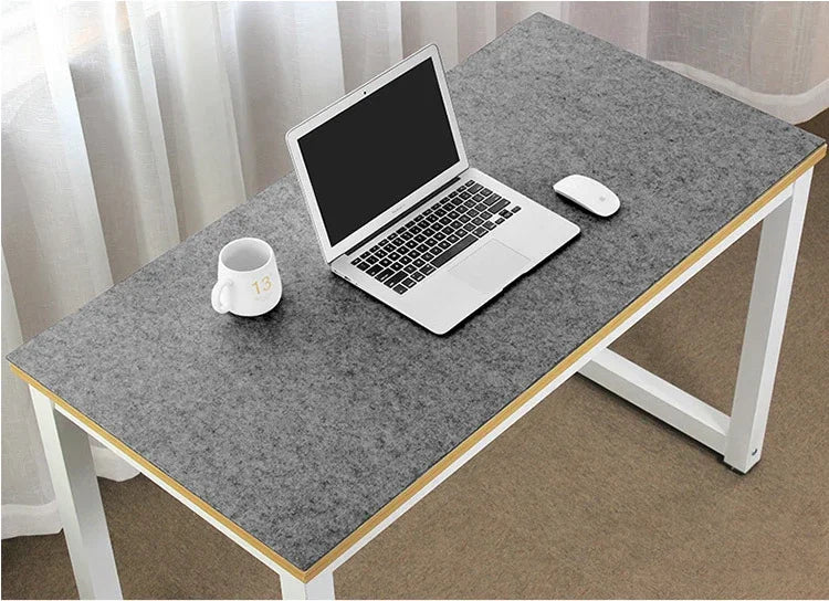 tapis gris texturé moderne durable souris grande taille 120x60cm 90x45cm 80x40cm