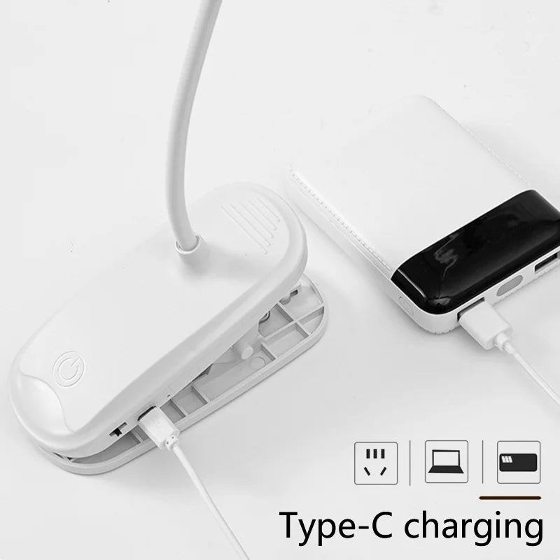 lampe table led rechargeable double tête tactile nuit moderne enfant rotative basse consommation blanc