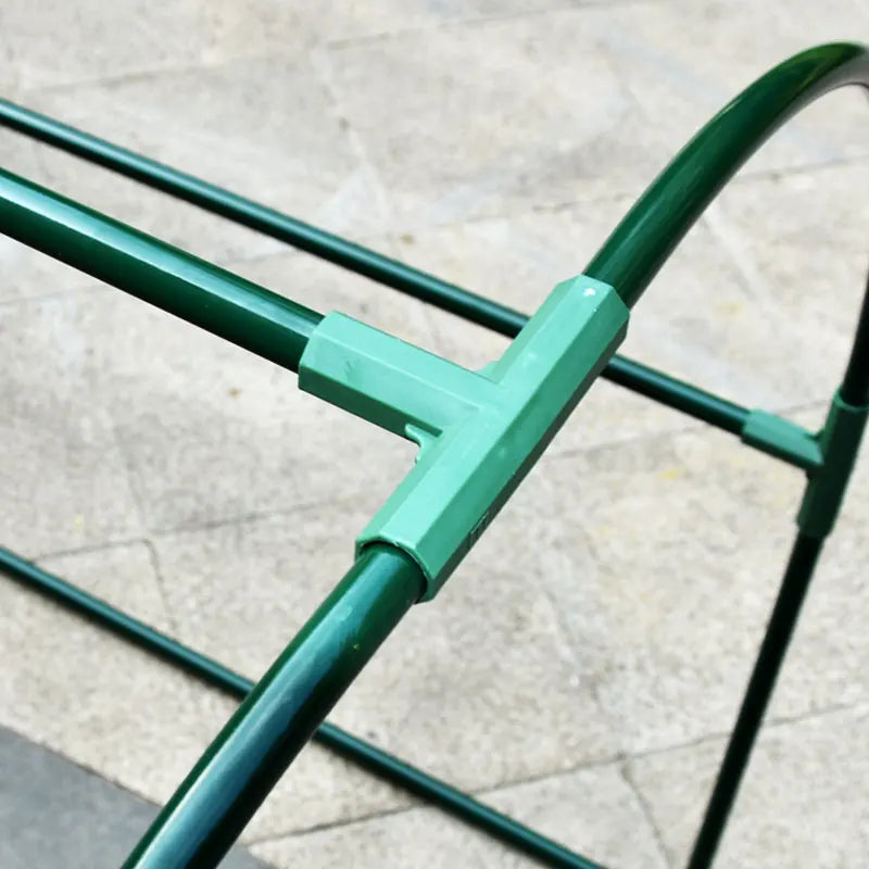 connecteurs support plantes vert plastique serre jardin accessoires bricolage jardinage structure robuste fixe