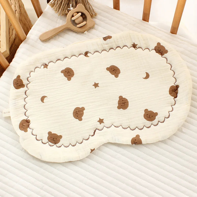 coussin bébé ours étoiles lunes animaux coton mignon doux enfant quatre saisons