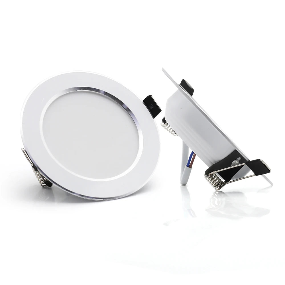 Spot LED 9W 12W 15W blanc moderne salon chambre toiles bain