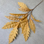 feuilles artificielles soie rose orange rouge vert bleu branche décorative extérieur naturelle maison salon