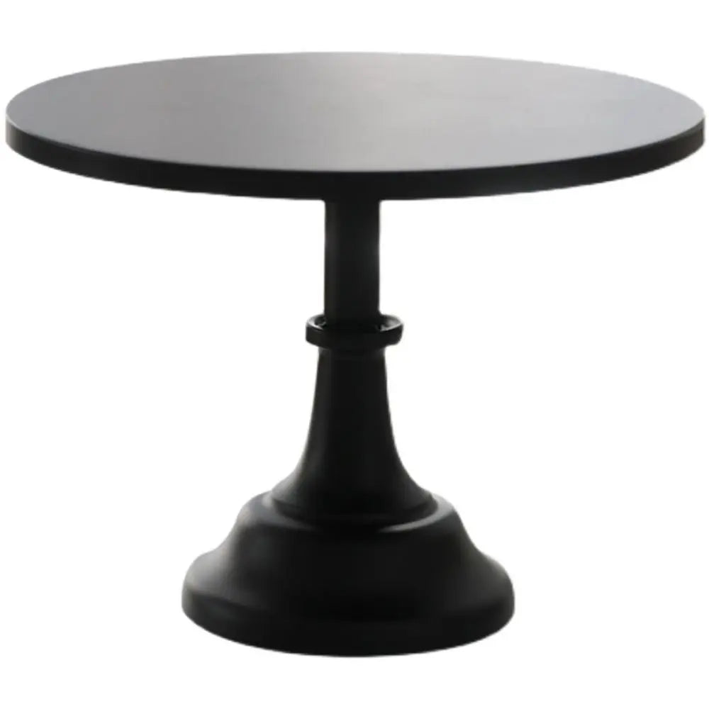 présentoir gâteaux ovale noir or blanc classique metal facile utilisation fête après midi desserts