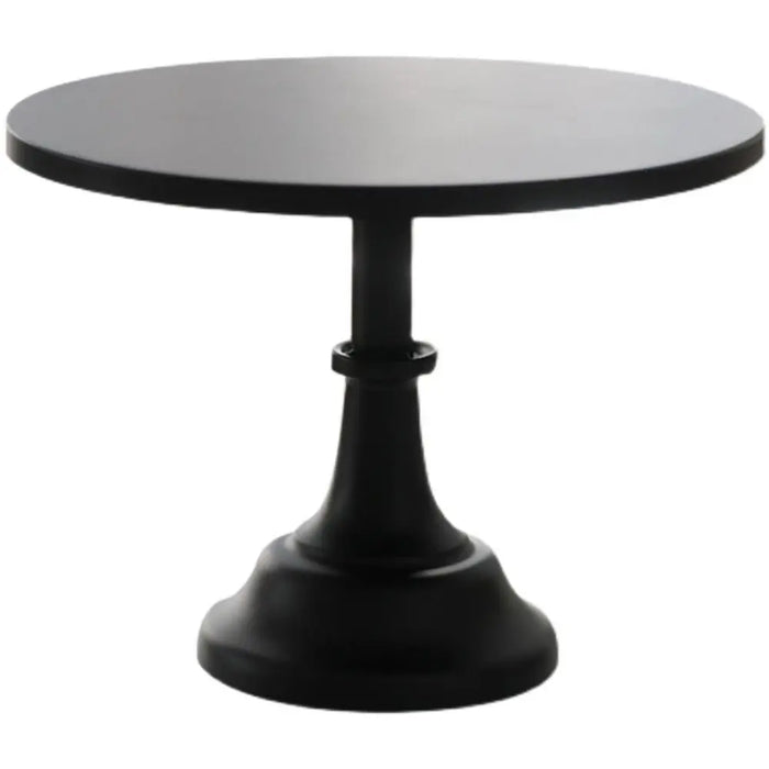 présentoir gâteaux ovale noir or blanc classique metal facile utilisation fête après midi desserts