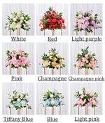 bouquet fleurs artificielles blanc rose clair rouge violet champagne bleu moderne élégant extérieurintérieur decoration