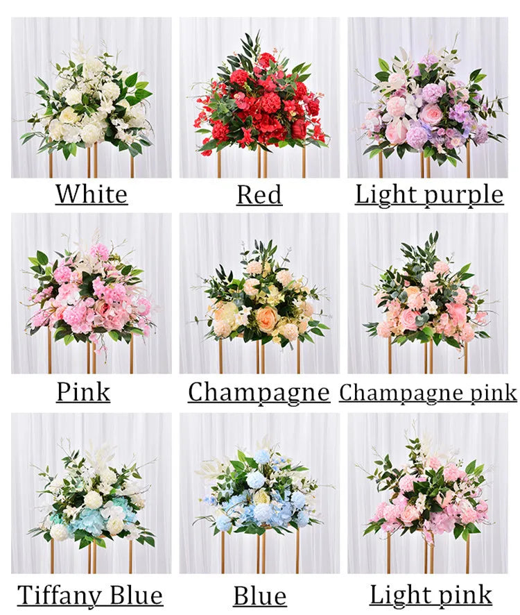 bouquet fleurs artificielles blanc rose clair rouge violet champagne bleu moderne élégant extérieurintérieur decoration