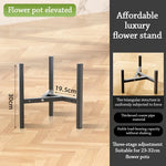 support plante métal noir moderne grille dimensions pots 20 50cm