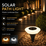 lampe solaire extérieure led 14 diodes ip65 moderne autoinstallation blanc plat