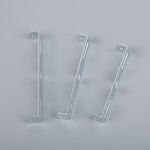 support mural suspension argenté vis fixations industriel 45mm 55mm 65mm 75mm 85mm 95mm 105mm