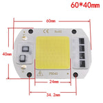 Module LED 20W 30W 50W blanc moderne points connecteur câble interrupteurextérieur jardin
