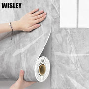 papier peint auto adhésif imperméable imitation marbre gris blanc moderne salle bain cuisine salon