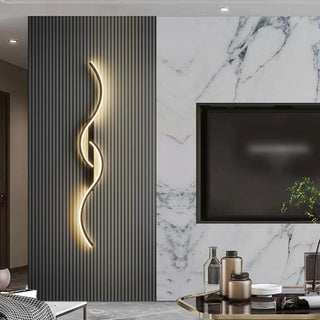 Applique murale LED design minimaliste moderne pour chambre, salon ou maison - Ombre Interieur