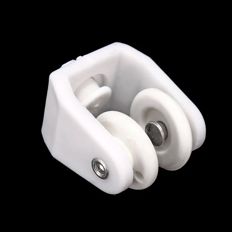 accessoires rail rideau blanc mat moderne vis fixation 10 pièces