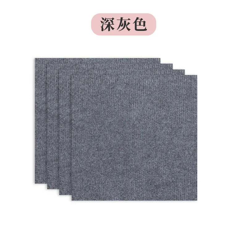 tapis modulaires texturés rayures verticales moderne adhésif sol pièce enfants salle jeux patio
