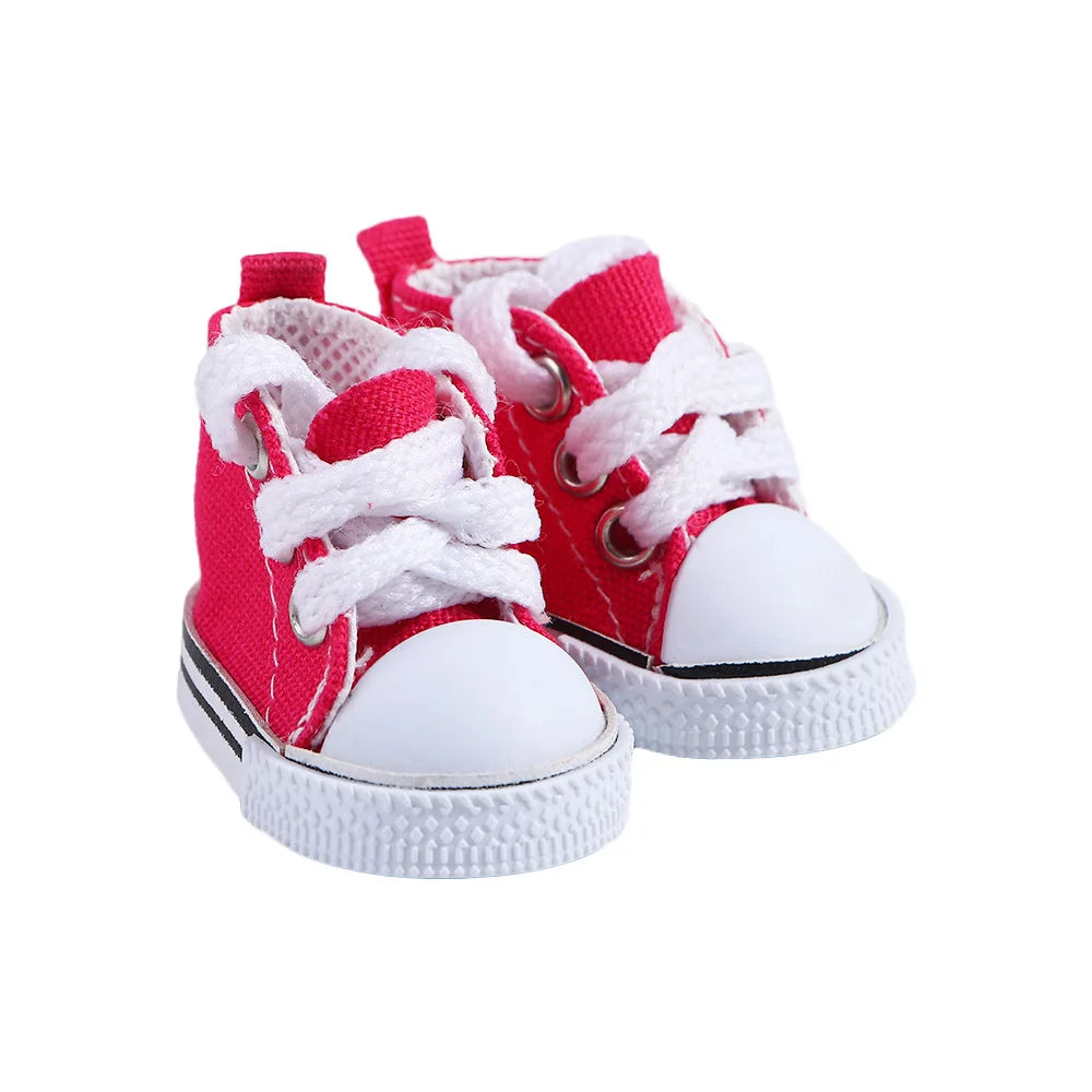 chaussures bébé violet noir blanc rouge bleu jaune toile coton classique lacets 5cm
