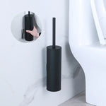 brosse wc inoxydable moderne blanche noire argent or support mural pieds