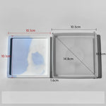 moules silicone savon blanc bleu marbré nuages moderne minimaliste artisanal DIYDecorationObjetArtisanalResinePlatreRangement