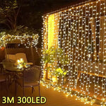 guirlande lumineuse led étoiles blanc chaud moderne clips usb modes festive noël mariage