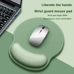 tapis souris ergonomique vert menthe tapis non glissant poignet support confort moderne