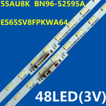 barre lumineuse led professionnelle 48 led blanc jaune éclairage photo aluminium