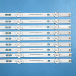 bande led ampoules blanc moderne 3v 530mm connecteurs aluminium