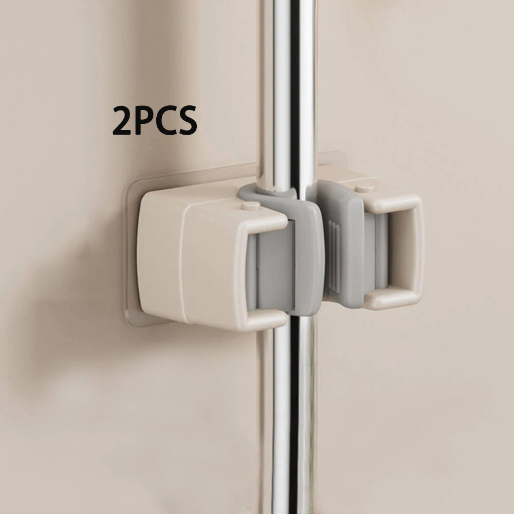 supports murals adhésifs blanc gris noir modernes balais brosse aspirateur cuisine salle bain