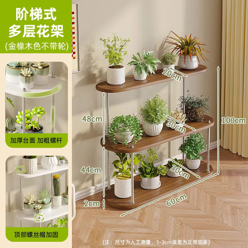 étagère roulettes moderne blanche plateau lisse plante pot balcon salonintérieur multifonctionnelle décoration mobilier